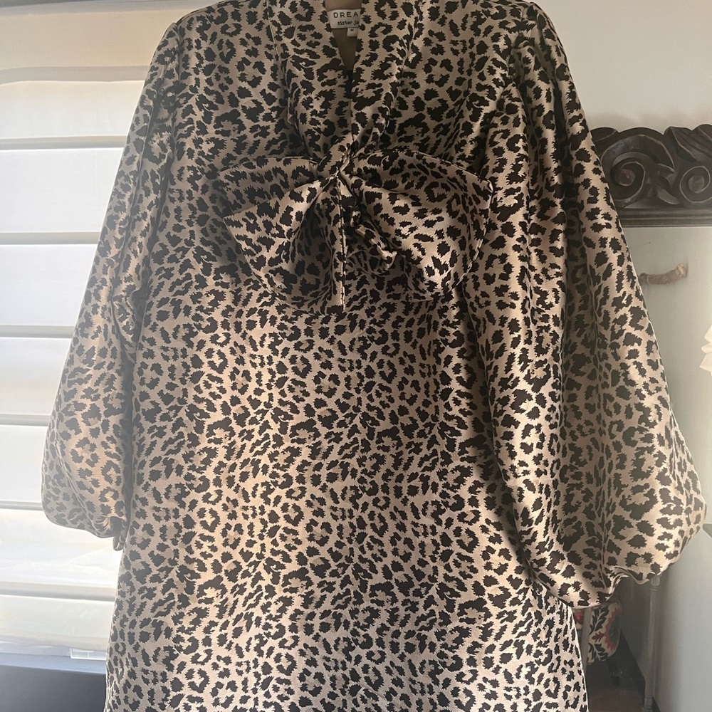 Sister Jane Dream Leopard Print Dress